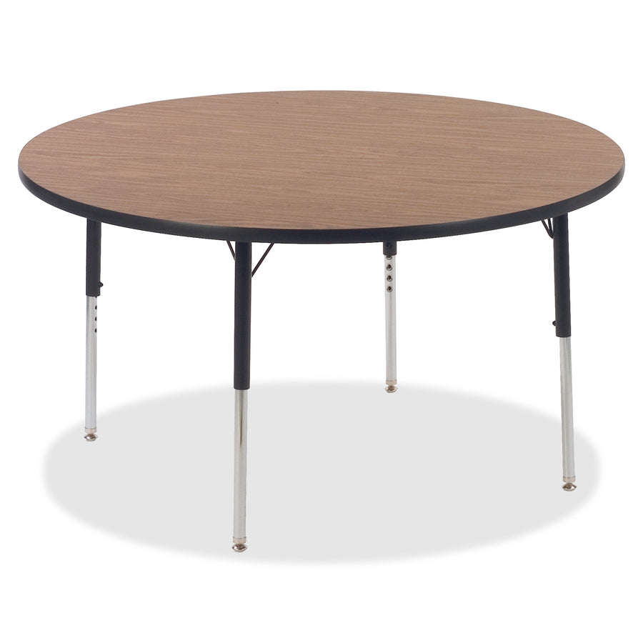 Image of Lorell Base w/4 Legs,f/Activity Tabletops,1-1/8"x30",4/CT,BK/Chrome