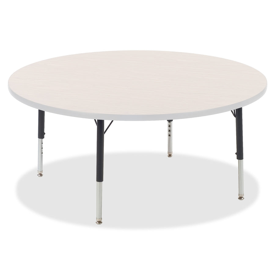 Image of Lorell Base w/4 Legs,f/Activity Tabletops,1-1/8"x25",4/CT,BK/Chrome