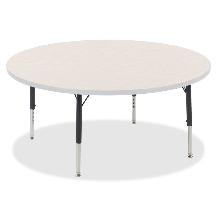 Image of Lorell Base w/4 Legs,f/Activity Tabletops,1-1/8"x25",4/CT,BK/Chrome