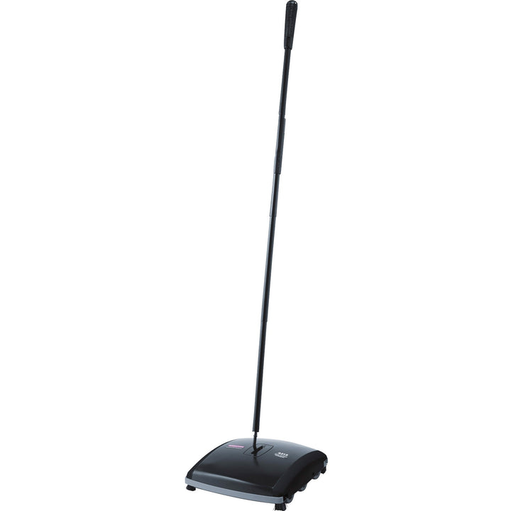 Image of Rubbermaid Commercial Products Floor/Carpet Sweeper, 9-1/2"x10-1/2"x44", 4/CT, BK