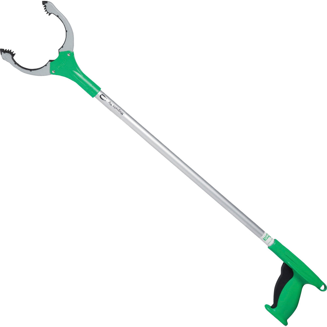 Image of Unger® Trigger Grip, 36", Magnetic Tip, 5/CT, Green/Silver