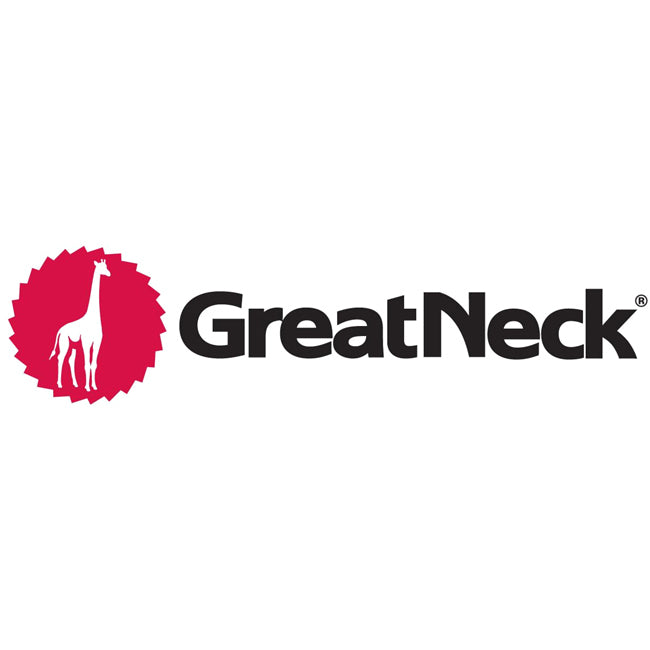 Image of Great Neck 15PKSCT Stiff Blade Putty Knife, 1.25" Carbon Steel Blade, Plastic Handle, Durable, Hanging Hole, Black, 24 / Carton