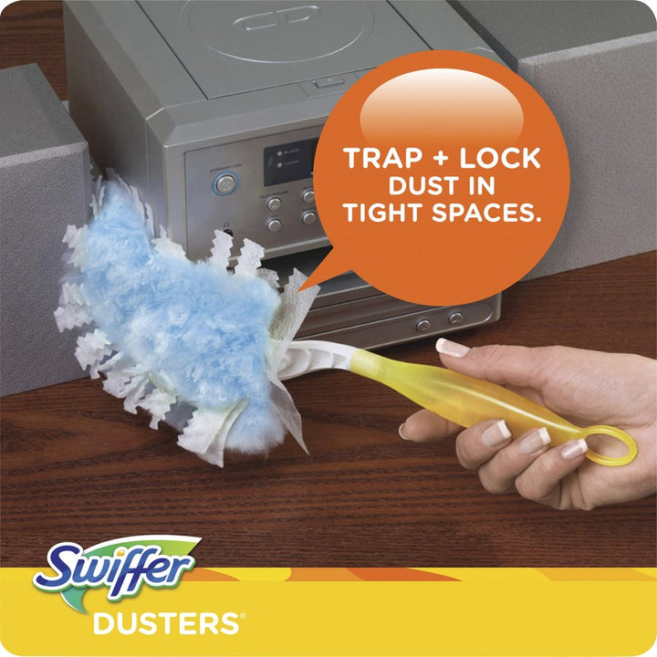Image of Swiffer 11804 Unscented Duster Kit, Blue, Yellow, 1 Kit