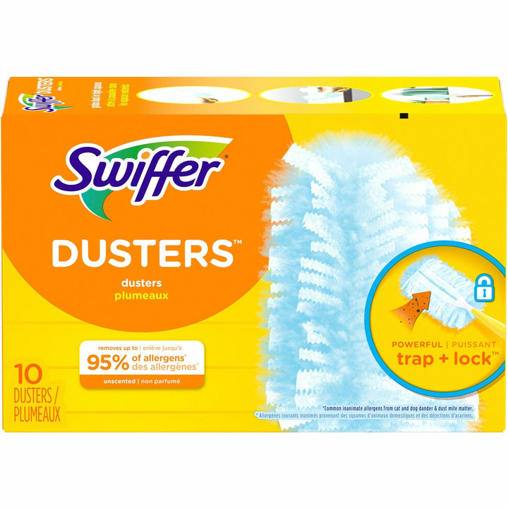 Image of Swiffer 21459 Unscented Dusters Refills, Unscented, Fiber, Blue, 1 Box
