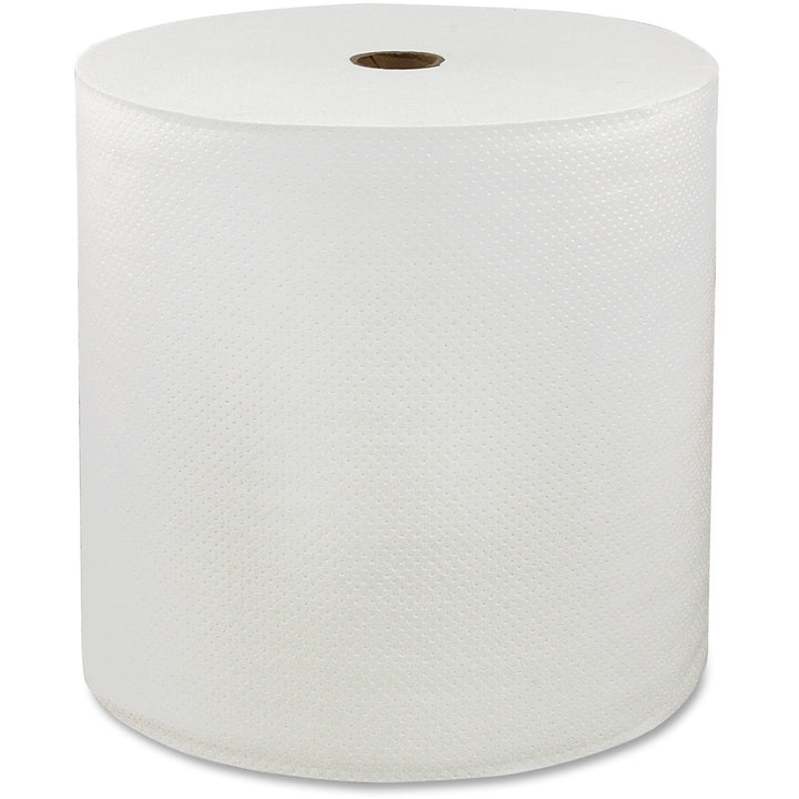 Image of Solaris Paper, Inc. Roll Towel, Hardwound, 1-Ply, 7"Wx850'L, 6/CT, White