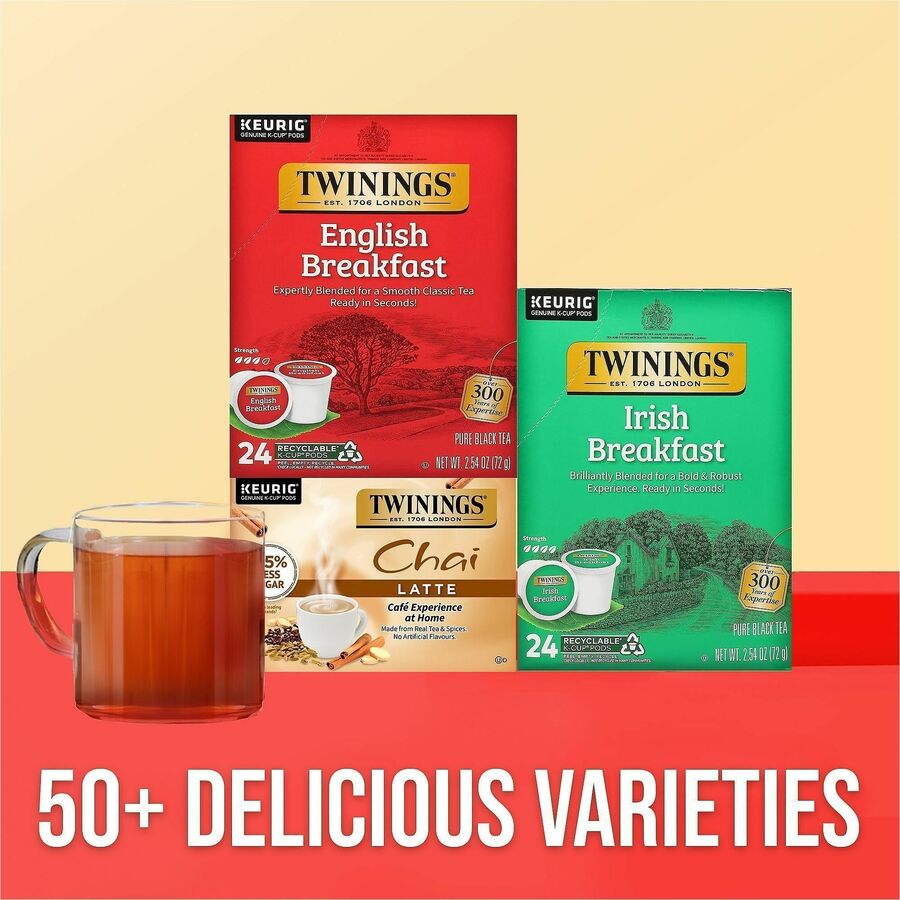 Image of Twinings of London 08755 English Breakfast, 24 / Box