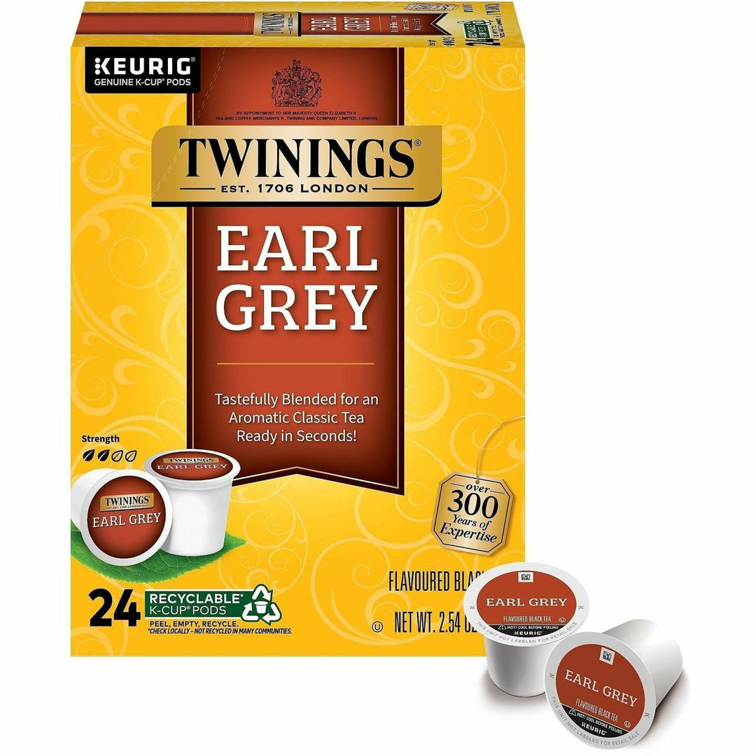 Image of Twinings of London 08756 Earl Grey Flavoured, 24 / Box