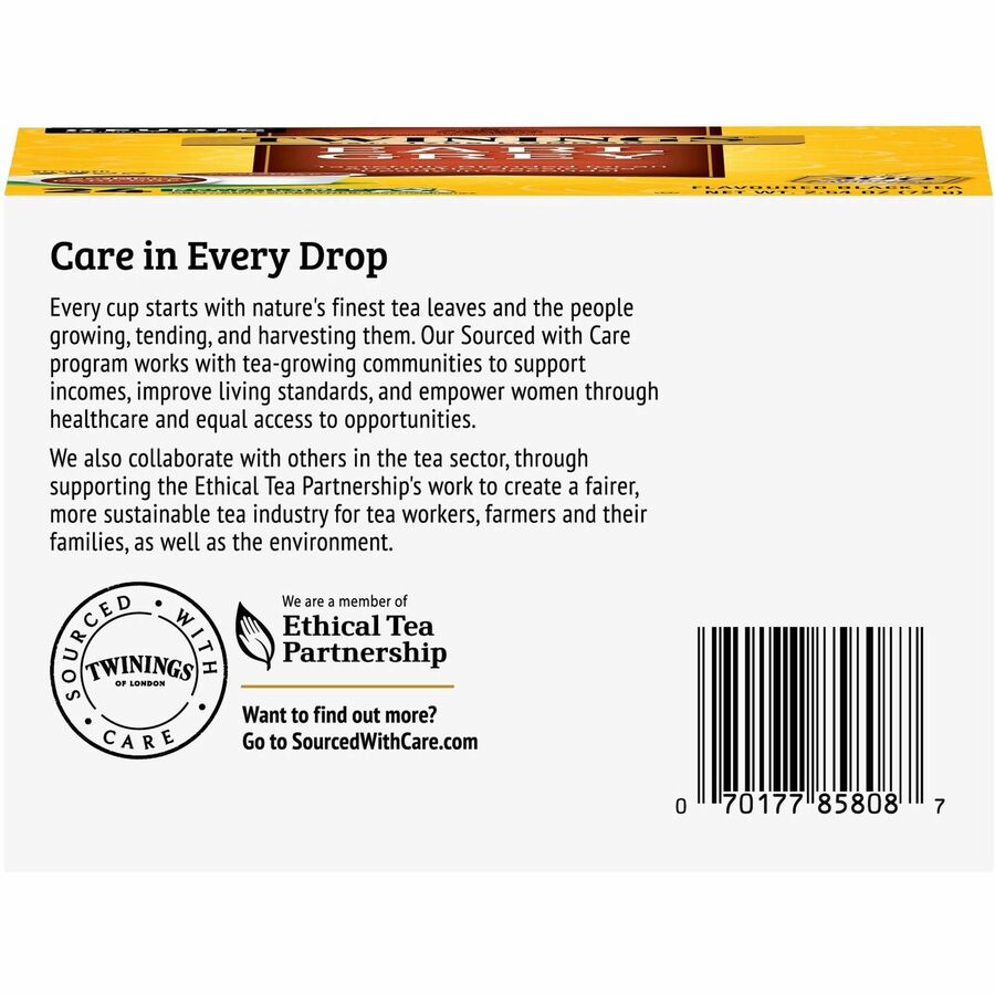 Image of Twinings of London 08756 Earl Grey Flavoured, 24 / Box