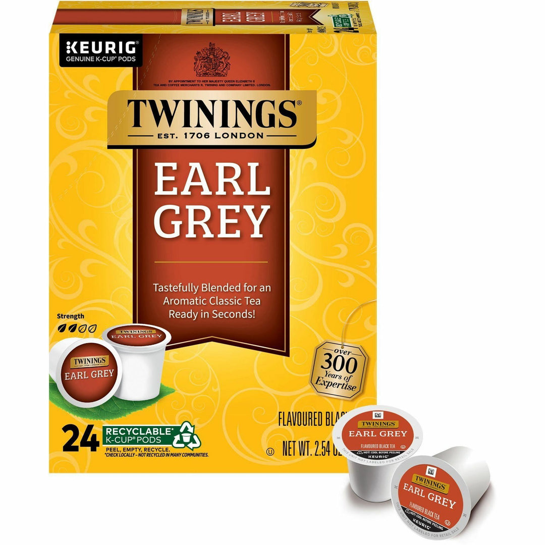 Image of Twinings of London 08756 Earl Grey Flavoured, 24 / Box