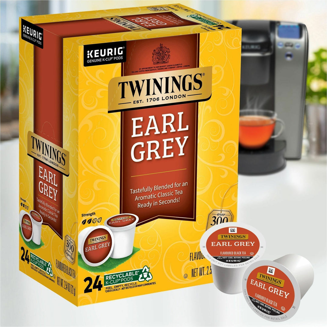 Image of Twinings of London 08756 Earl Grey Flavoured, 24 / Box