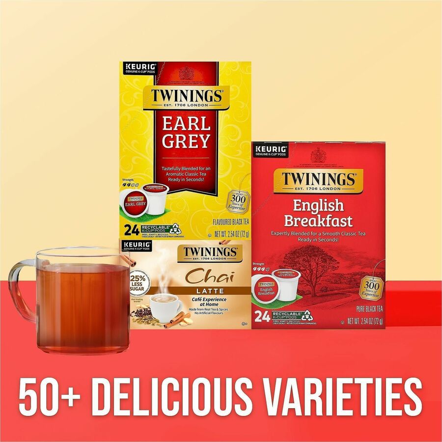 Image of Twinings of London 08756 Earl Grey Flavoured, 24 / Box