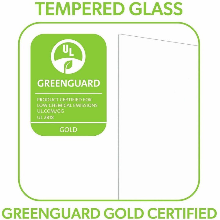 Image of Quartet® InvisaMount Magnetic Glass Marker Board, 74" x 42", White Surface