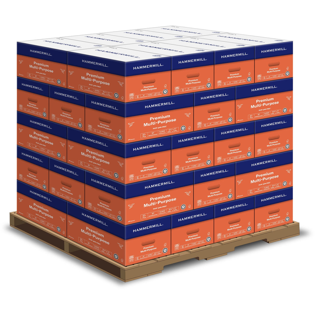 Image of Hammermill® Multipurpose Paper,GE 97, 20lb., 8-1/2"x11",500/RM,400/PL,WE