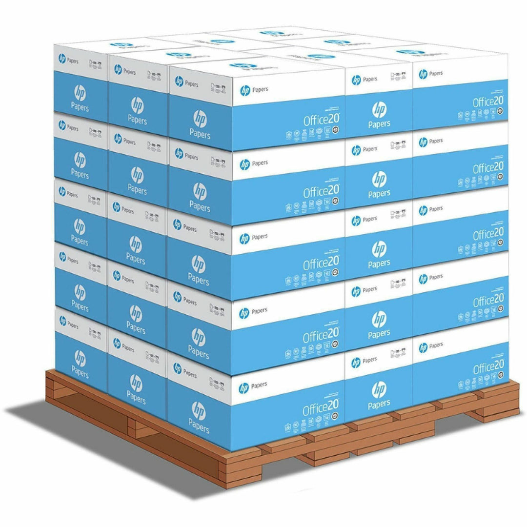 Image of Hewlett-Packard HP Paper,20Lb,92 GE/102 ISO,8-1/2"x11",500/RM,400RM/PL,WE