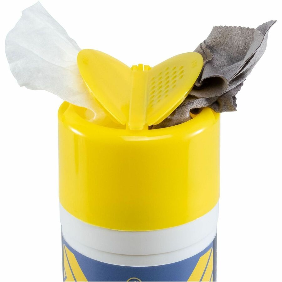 Image of Allsop® Cleaning Wipes, f/Electronics, Microfiber, 70/Canister
