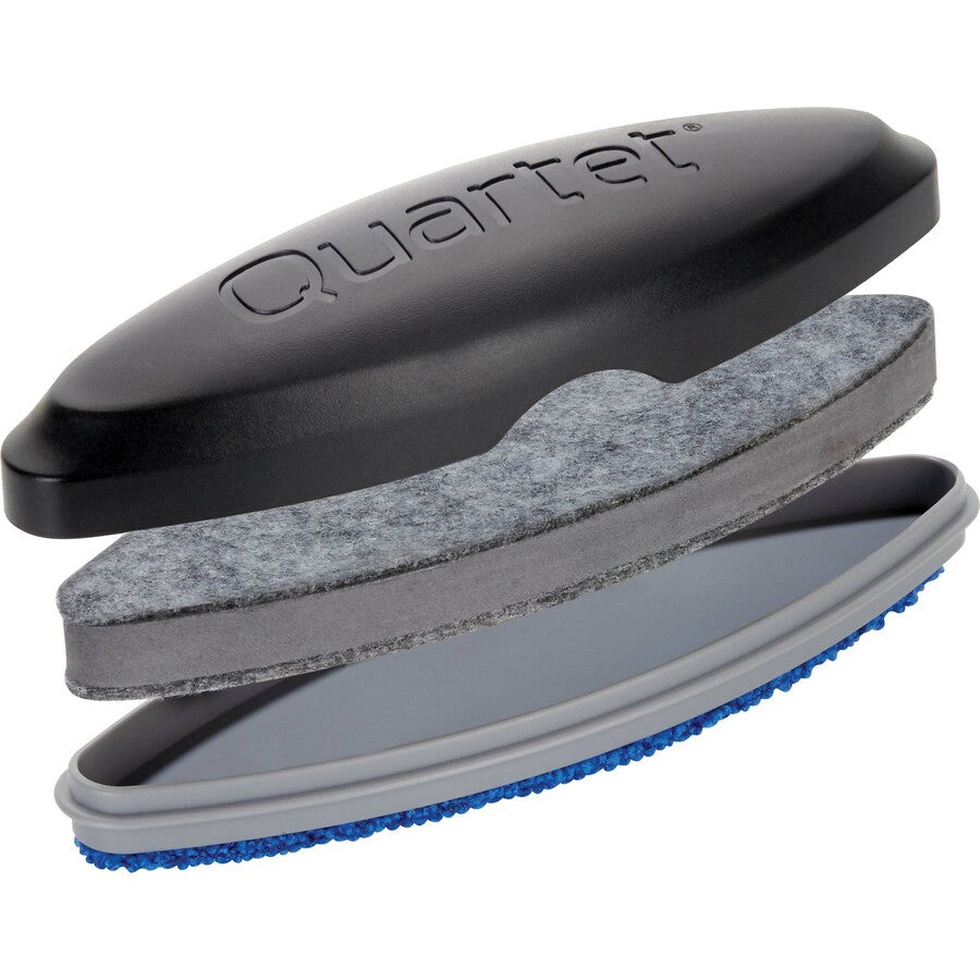 Image of Quartet® Premium Magnetic 3-In-1 Eraser, 2" X 1.38" X 6.5"