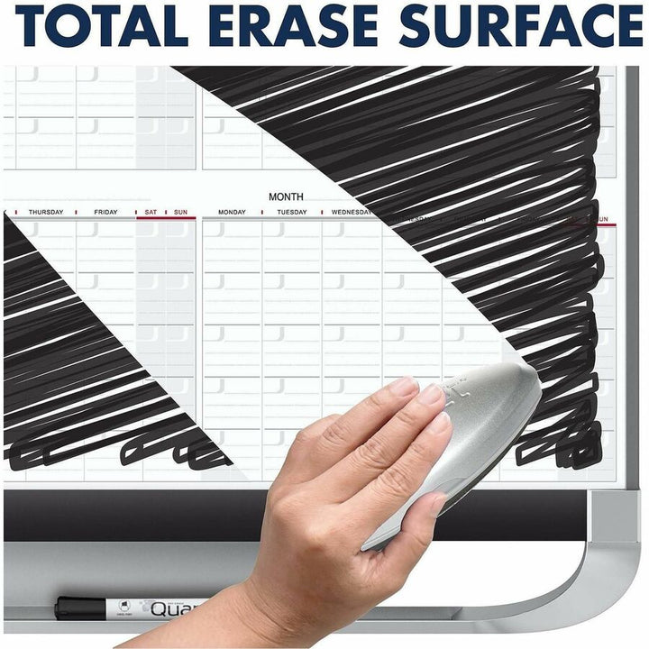 Image of Quartet® 12 Month Magnetic Cal Board, 24"x36", White