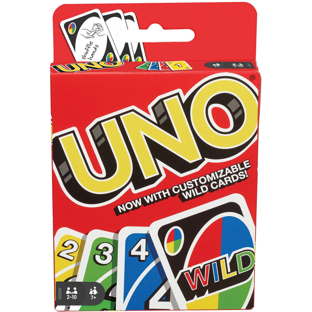 Image of UNO 42003 Mattel Classic Card Game, Fun, Matching, 1 Each