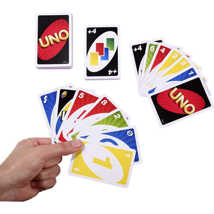 Image of UNO 42003 Mattel Classic Card Game, Fun, Matching, 1 Each
