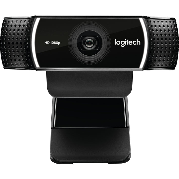 Image of Logitech® C922 Pro Stream Webcam, 1920 pixels x 1080 pixels, 3 Mpixels, Black