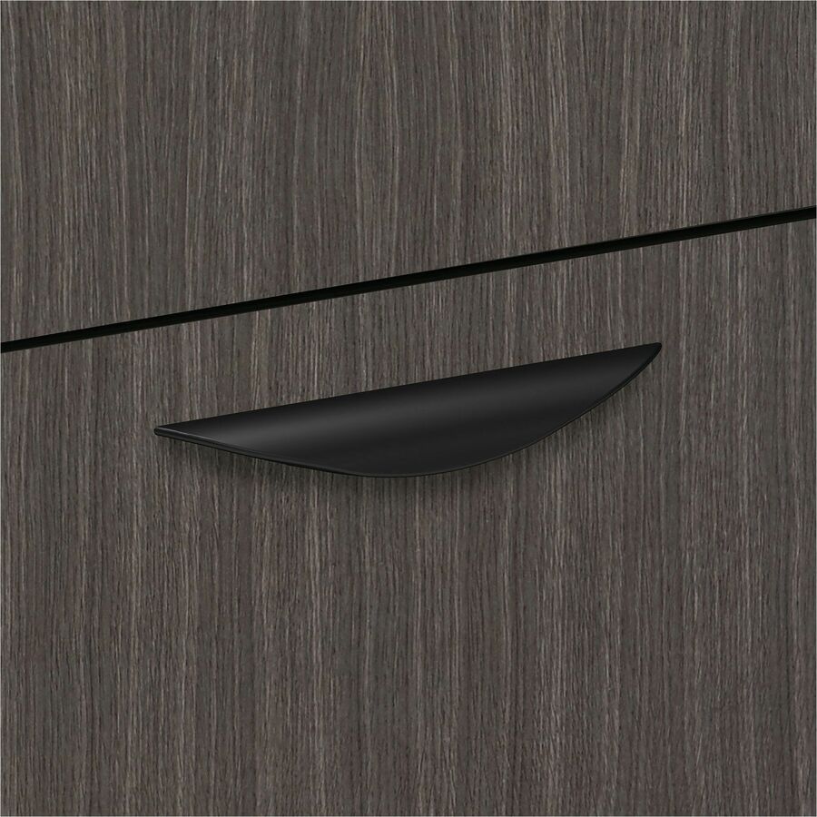 Image of HON® Classic Pull, 6-3/4"x22/25"x1/2", 2/PK, Black