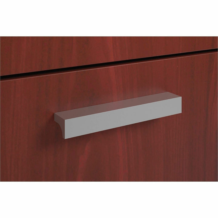 Image of HON® Contemporary Pull, 4-3/4"x3/4"x.69", 2/PK, Silver