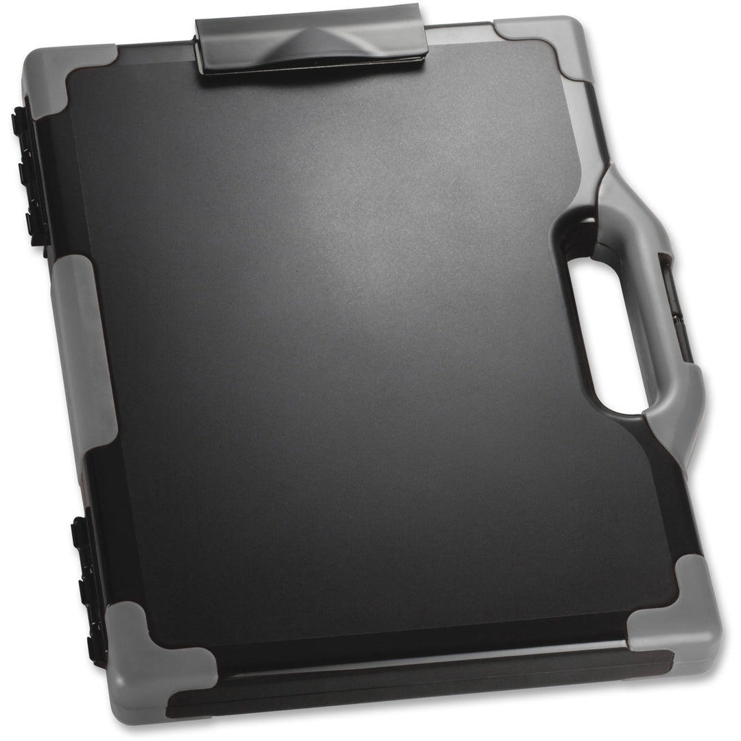 Image of Officemate Carry-All Clipboard Box, 13"Wx 2"Dx15-1/2"H, Gray