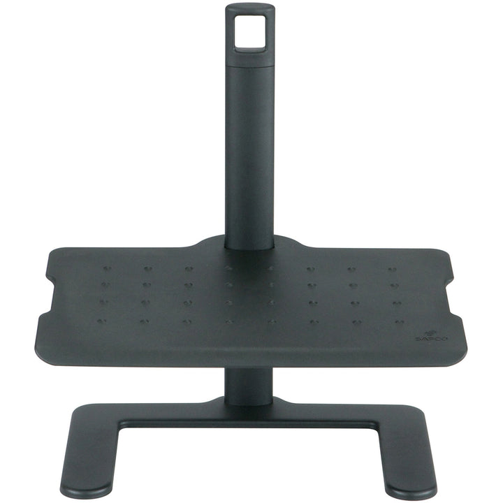Image of Safco® Height-Adjustable Footrest, 20.5w X 14.5d X 3.5 To 21.5h, Black