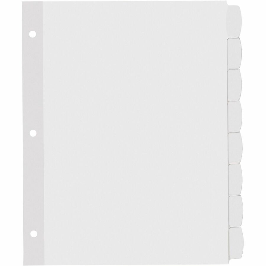 Image of Avery® 14435 Big Tab Printable White Label Dividers