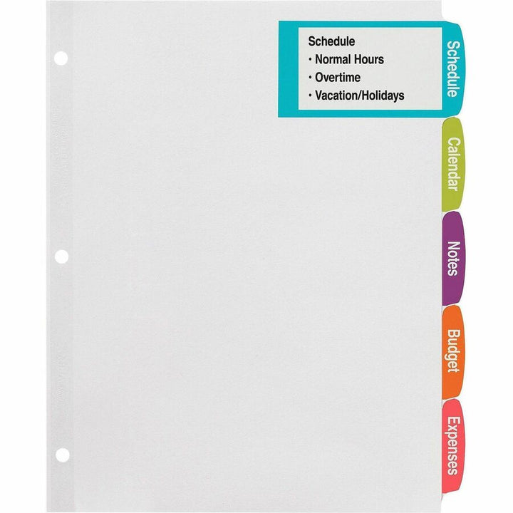 Image of Avery® 14440 Big Tab Tab Divider