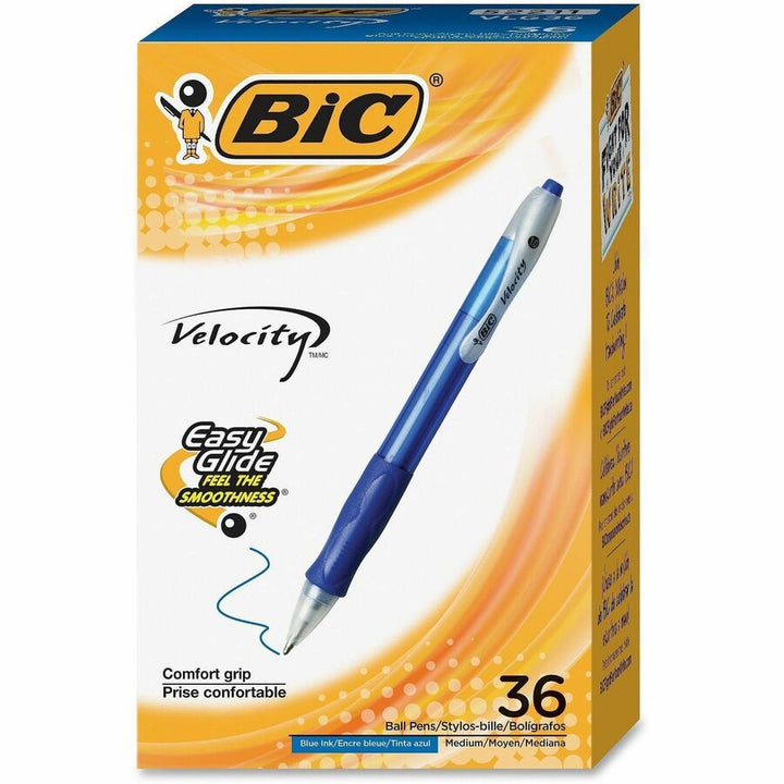 Image of BIC Velocity VLG361BE Retractable Ballpoint Pens