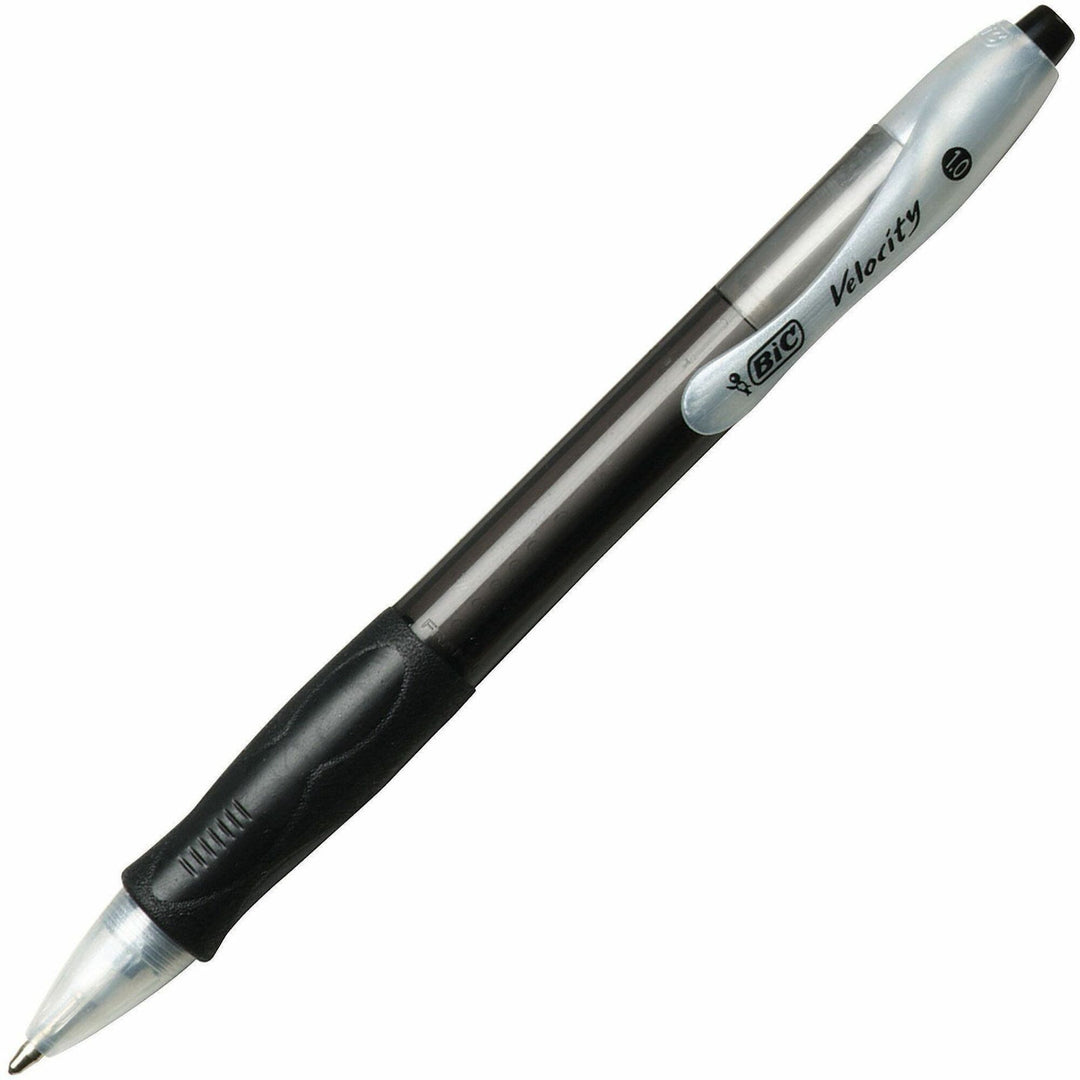 Image of BIC Velocity VLG361BK Retractable Ballpoint Pens