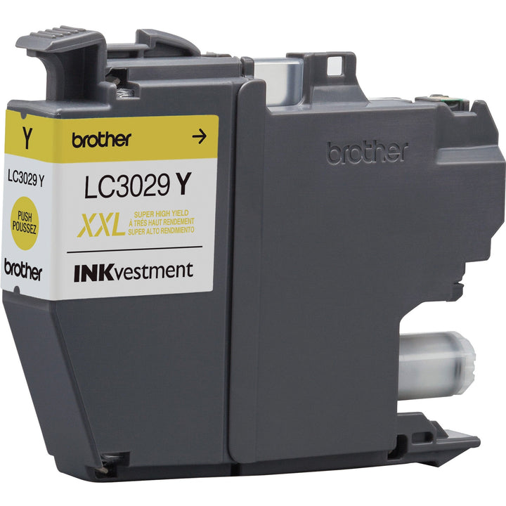 Image of Brother INKvestment LC3029Y LC3029 Super High-Yield Ink Cartridge, Inkjet, Super High Yield, Yellow, 1 Each