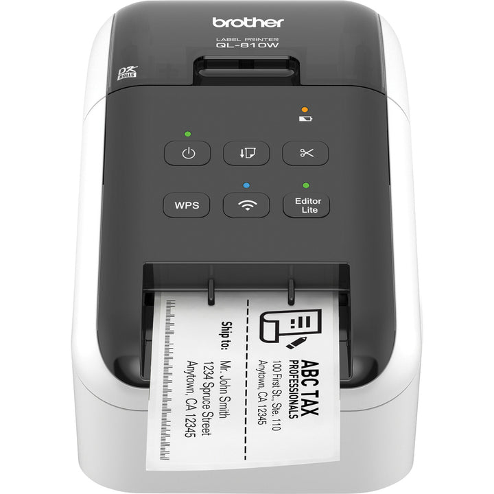 Image of Brother QL series QL810W, Direct Thermal Printer, Mono, Wireless LAN/USB