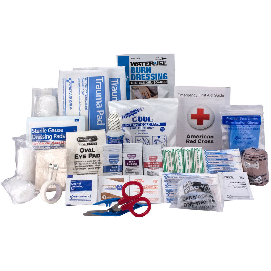 Image of First Aid Only 90617 50-Person Bulk First Aid Refill, ANSI Compliant, 183 x Piece(s) For 50 x Individual(s), 1 Each