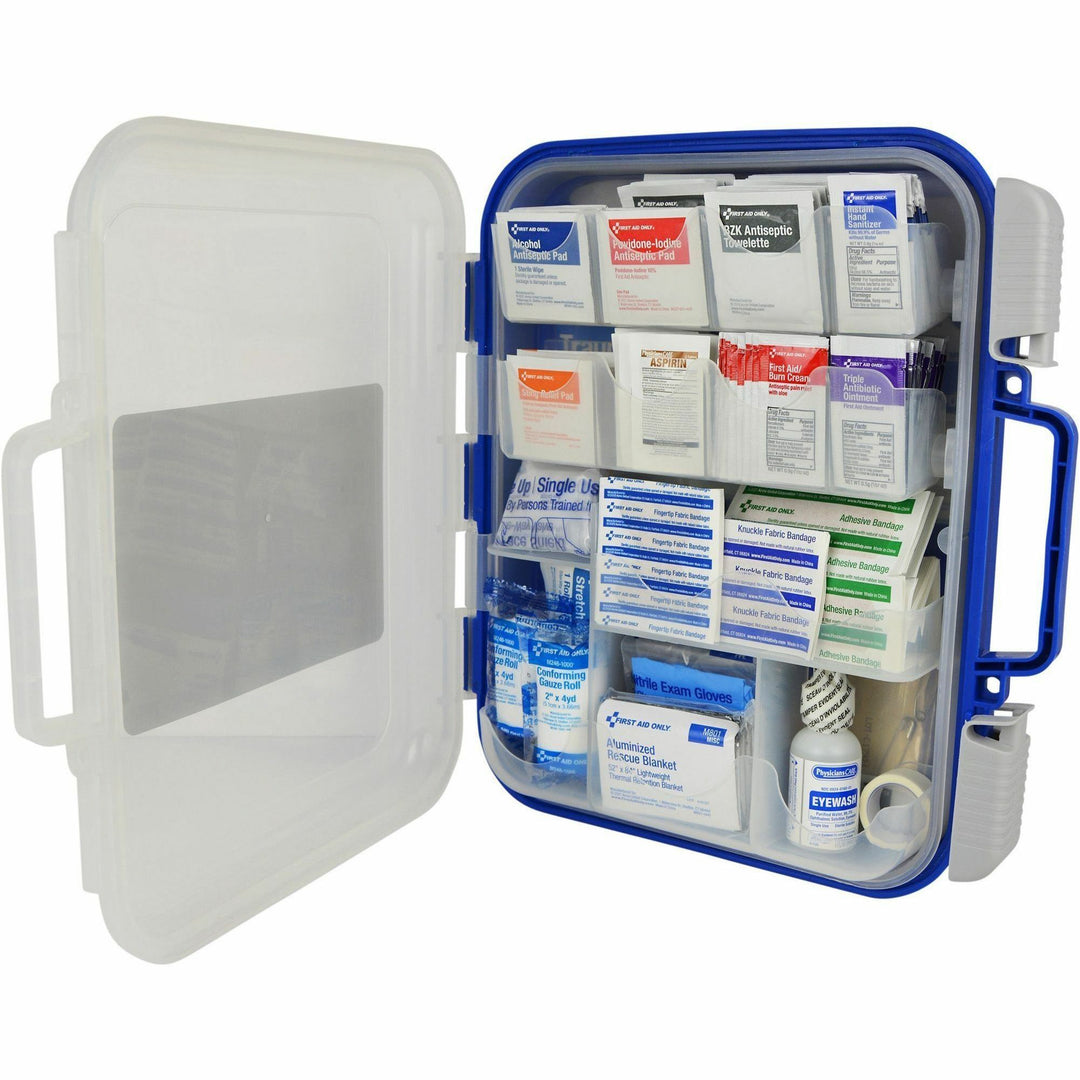 Image of First Aid Only 90698 50-Person ReadyCare First Aid Kit, ANSI Compliant, 260 x Piece(s) For 50 x Individual(s), Plastic Case, 1 Each