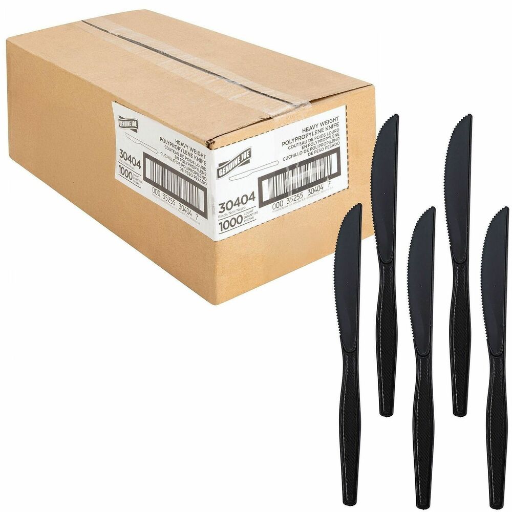 Image of Genuine Joe Knife, Heavyweight, 1000/CT, Black