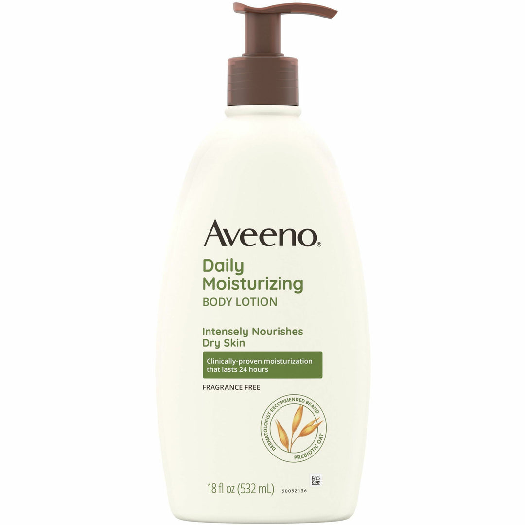 Image of Johnson & Johnson® Aveeno Daily Moisturizing Lotion, 18oz., Tan
