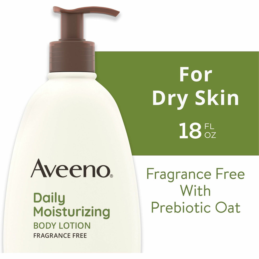 Image of Johnson & Johnson® Aveeno Daily Moisturizing Lotion, 18oz., Tan