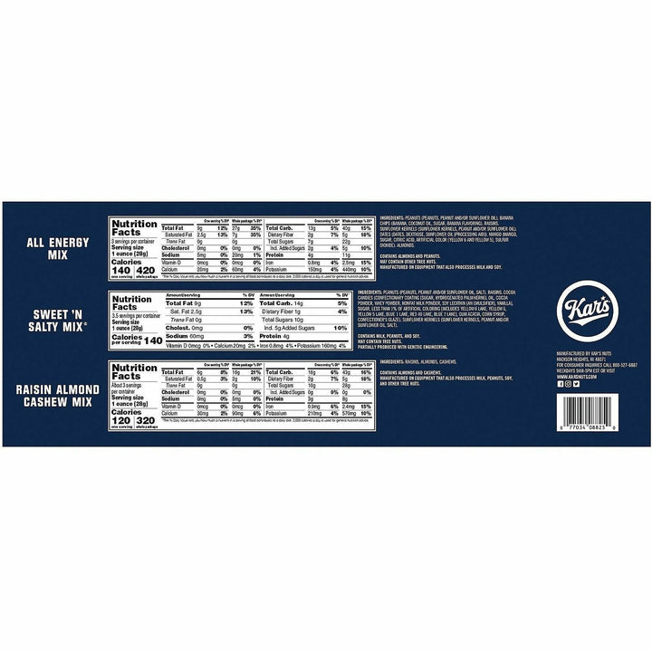 Image of Kar's SN08826 Nut and Fruit Variety Pack