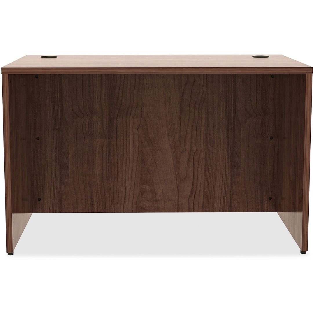 Image of Lorell Laminate Desk, 48"x30"x29-1/2", Walnut