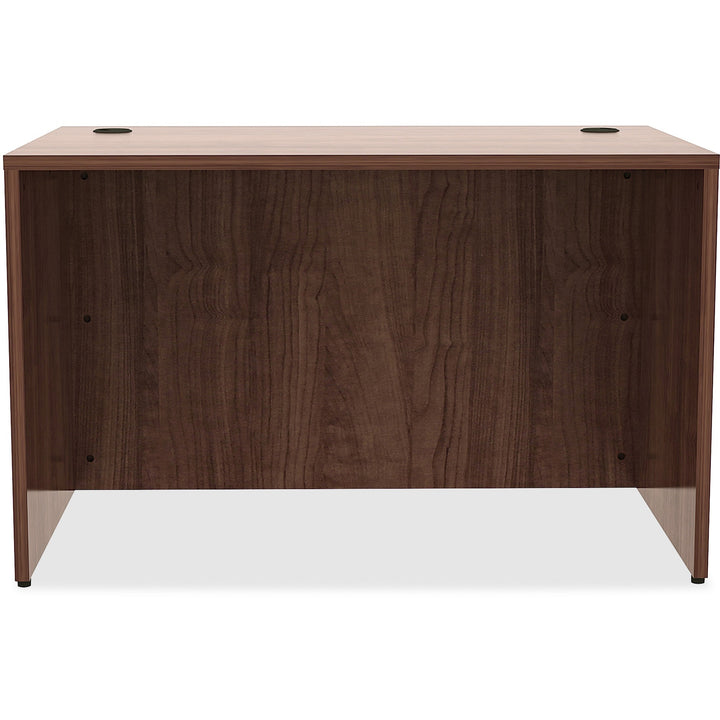 Image of Lorell Laminate Desk, 48"x30"x29-1/2", Walnut