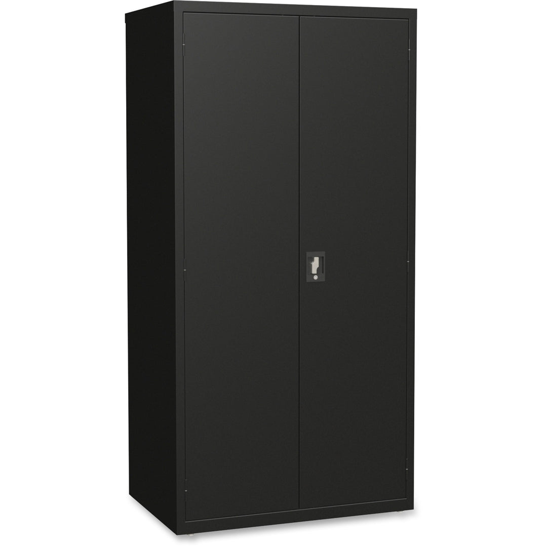 Image of Lorell Storage Cabinet, 24"x36"x72", Black