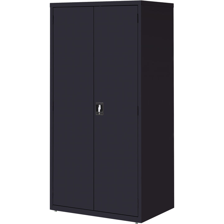 Image of Lorell Storage Cabinet, 24"x36"x72", Black