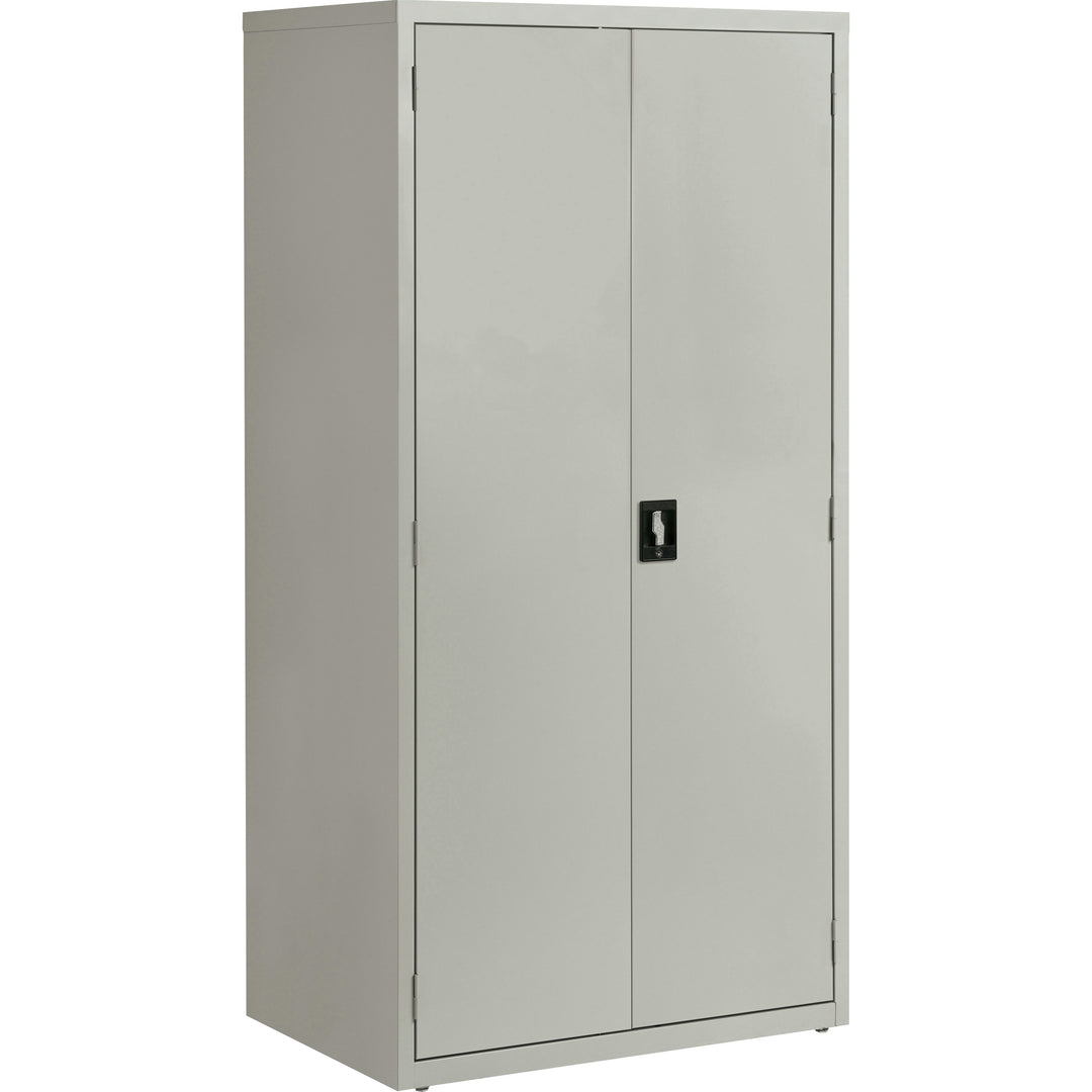 Image of Lorell Storage Cabinet, 24"x36"x72', Light Gray