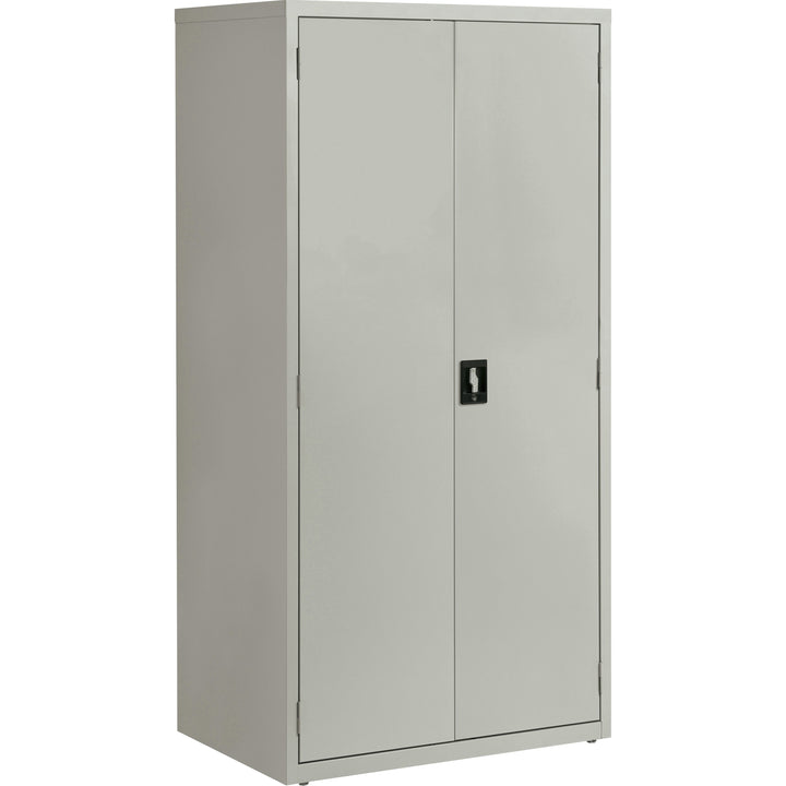 Image of Lorell Storage Cabinet, 24"x36"x72', Light Gray
