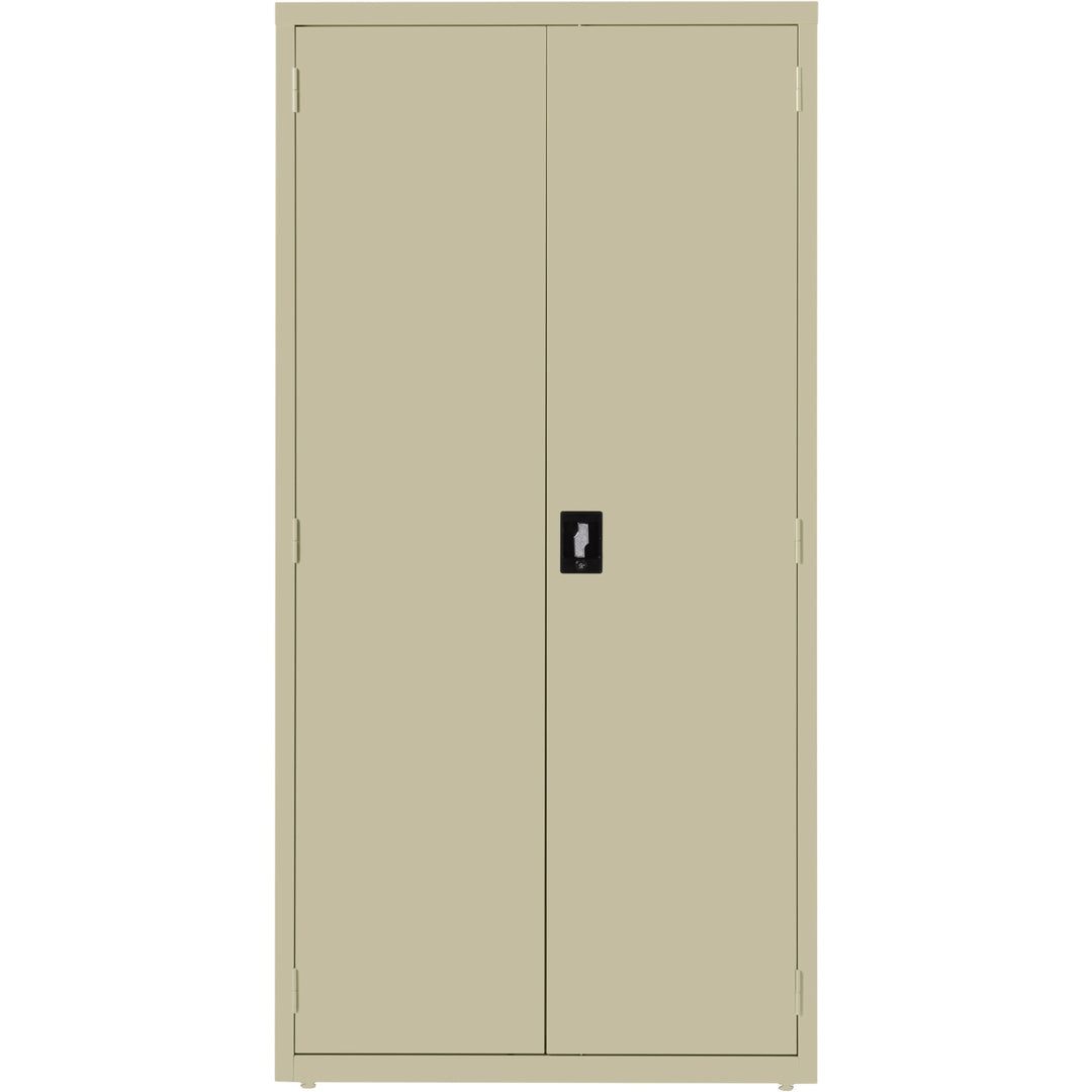 Image of Lorell Storage Cabinet, 24"x36"x72", Putty