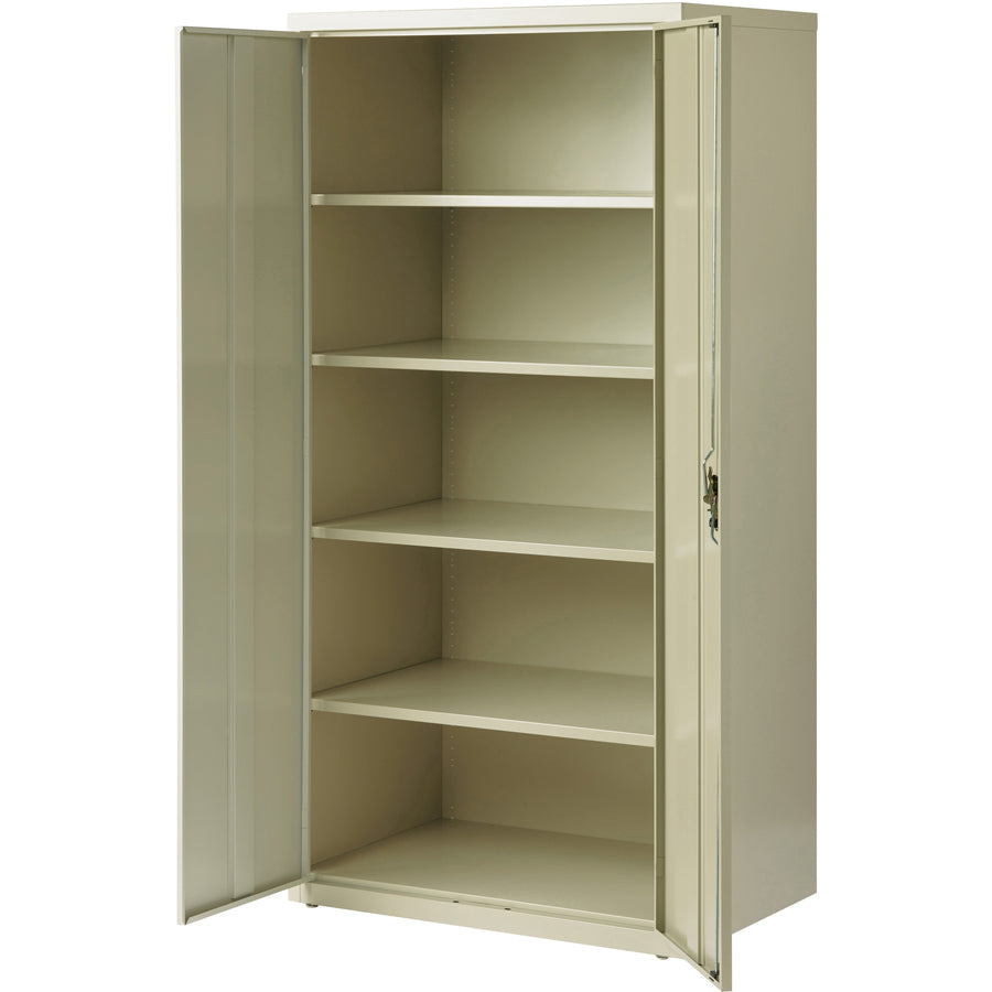 Image of Lorell Storage Cabinet, 24"x36"x72", Putty