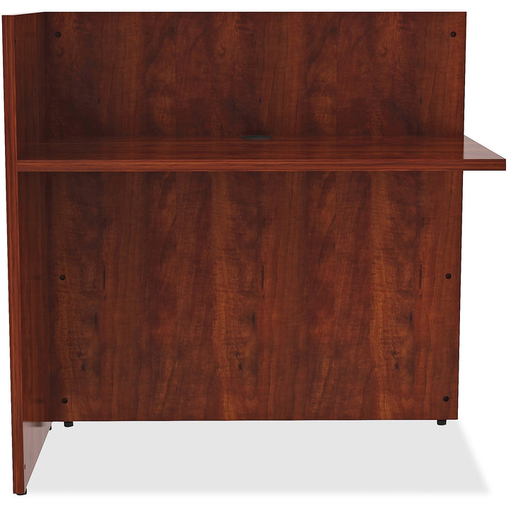 Image of Lorell Reception Return, 42"x24"x41-1/2", Cherry