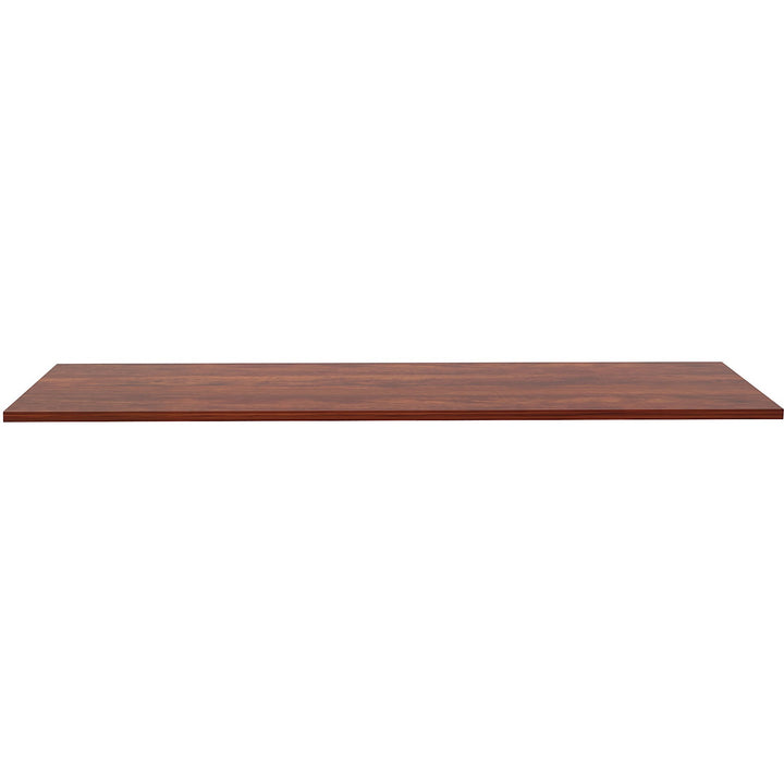 Image of Lorell Height Adj Tabletop, 72"x24"x1", Cherry